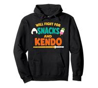 Kendo Bamboo Sword Martial Arts Practice Japanese Sword Pullover Hoodie