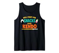 Kendo Bamboo Sword Martial Arts Practice Japanese Sword Tank Top