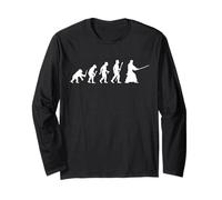 Kendo Fighter Kendoka Evolution Long Sleeve T-Shirt