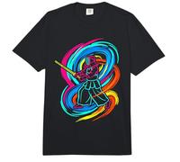 Kendo Fighter kendoka Synthwave Comfort Colors Adult Heavyweight T-Shirt