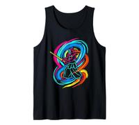 Kendo Fighter kendoka Synthwave Tank Top