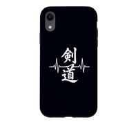 Kendo Heartbeat Japanese Martial Arts Sword Fighting Case for iPhone XR