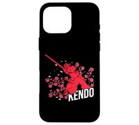 Kendo - Japanese sword fighting Kenjutsu Samurai Case for iPhone 16 Pro Max