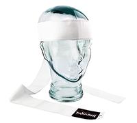 KENDO Tenugui Samurai Warrior HeadBand (WHITE) Cotton Ninja Shinobi HeadBand For Men/Women/Children