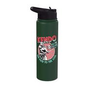 Kendo The Way of The Sword Kendo Samurai Kendo Stainless Steel Insulated Water Bottle