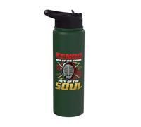 Kendo The Way of The Sword Kendo Samurai Kendo Stainless Steel Insulated Water Bottle