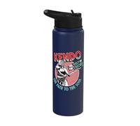 Kendo The Way of The Sword Kendo Samurai Kendo Stainless Steel Insulated Water Bottle