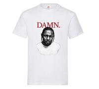 Kendrick Kid's Children's T-Shirt Custom Tshirt Tee Kids Shirt Top Cute Merch Funny Boys Girls Unisex White Damn Lamar