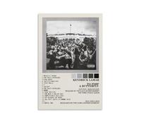 Kendrick Lamar American Butterfly Dream Wall Art Canvas - Decorative Modern Bedroom Wall Poster, 12x18 inches