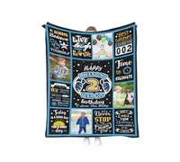 Kendt 2nd Birthday Gifts for Baby Boys,Personalised 2nd Birthday Blanket with Photos,2nd Birthday Gifts for Kids Son Grandson,2nd Birthday Decorations 2 Year Old Birthday Presents