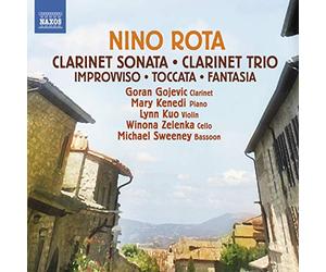 Kenedi:Zelenka:Sweeney - Rota: Clarinet Sonata and Trio [Mary Kenedi, Winona Zelenka, Goran Gojevic, Lynn Kuo, Michael Sweeney] [Naxos: 8572778]