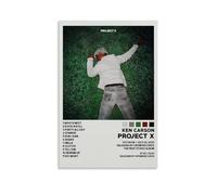 KENFBCDZY Ken Carson Poster Project X Poster Posters Canvas Wall Art Cover Room Vintage Aesthetic Poster Decorative for Living Room Bed Room 08x12inch(20x30cm) Unframe-style