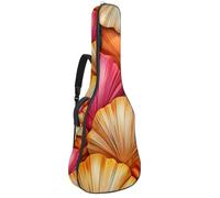 KengjuTesu 43 Inch Acoustic Guitar Soft Case with Padding, Waterproof Oxford Bass Backpack Guitar Gig Bag for Classical Guitars,Bright Shell