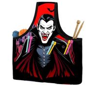 KengjuTesu Castle Vampire Yarn Bag, Crochet Bag and Tote Organizer, Twill Fabric Portable Yarn Storage Bags for Crochet Hooks, Crochet Accessories Knitting Bag for Crochet Lovers