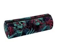 KengjuTesu PU Leather Pencil Case, Pencil Pouch with Zipper, Halloween Zombie Hands Pen Bag Office Supplies Stationery Organizer for Teens Girls Student Adults