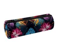 KengjuTesu PU Leather Pencil Case, Pencil Pouch with Zipper, Praying Hands M Pen Bag Office Supplies Stationery Organizer for Teens Girls Student Adults