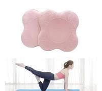 Kenhihi Yoga Knee Pads (Set of 2) - Yoga Props and Accessories for Women/Men Cushions Knees and Elbows for Fitness, Travel, Meditation, Kneeling, Balance, Floor, Pilates (Pink)