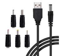 KenHLun USB to DC Power Cable,Universal DC 5V Charger Cord 1M