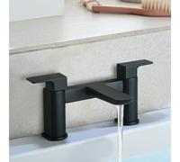 Keninton Bathroom Bath Filler Black Matt Tap