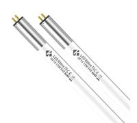KENIU T5 LED Tube, Plug and Play, 549mm 4000K 1650lm 12W=HO24W/HE14W, Compatible with ECG/EB & CCG/MB Ballasts, Ideal for Kitchen Under Cabinet Lighting, Office & Commercial Use, 2-Pack