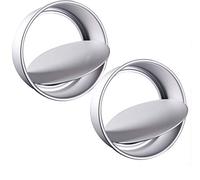 KENIY 2 Pack 4-Inch Non-Stick Deep Aluminum Round Cake Pan with Removable Bottom for Wedding/Birthday/Christmas Cake Baking Round Cake Tin Set with Loose Base (4 inch)