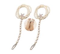 Kenjudess Bohemian Handmade Starfish Barefoot Sandals with Beads, Beach Anklet with Toe Ring for Bride Wedding Crystal Beads Anklet Slave Bracelet Jewelry for Women, Normal, Crystal