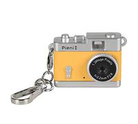 Kenko 144343 Pieni II Digital Toy Camera, Orange Keychain Set, 1.31 Megapixels, Photo & Video Capability, Micro SD Card Slot