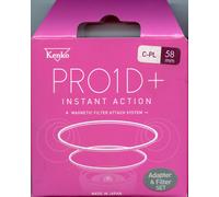Kenko 58mm PRO1D+ Instant Action C-PL Set