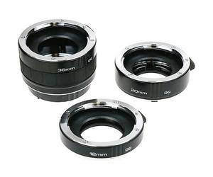 Kenko DG Extension Tube Set for Nikon F (36mm 20mm 12mm)