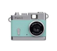 Kenko Mini Digital Toy Camera DSC-PIENI II Mint, Still and Video Shooting, microSD Card Compatible, Neck Strap Included, 440780