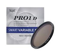 Kenko Photography grey filter PRO1D SMART VARIABLE NDX ND3-ND450 62mm, ND3 to 450 stepless adjustment, For long exposure, For Video recording