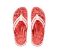 Kenkoh Japanese Therapeutic Sandals with Massaging Footbed - Massage Feet Pressure Points for Natural Wellness - Unisex (Kaiyo - Pink, 37 EU)