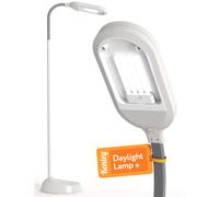 Kenley Daylight Lamp - Reading Light Floor Standing - Natural Bright Sunlight - Energy Saving Bulb for True Colours - Sturdy & Easy to Assemble -