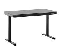 Beliani Electric Adjustable Standing Desk Kenly Black 120 Cm 60 Cm With Usb Port