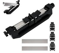 Kenmiso Knife Sharpener, Handheld Portable Precision Knife Sharpener, Multi-Purpose Portable Knifes Sharpeners 15°/17°/25° Adjustable Angles for Kitchen Outdoor (1pcs)