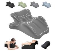 Kenmohuo 2026 New Ergonomic Support Pillow, 27° Angle Wedge Pillow for Neck Back, Hip Posture Alignment, High Density Memory Foam Wedge Cushion, for Sitting Reading Lounging (Grey)