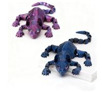 Kenmohuo 2PCS 3D Printed Cat, Stress Relief 3D Printed Cat for Adults, Unique Desk Decor For Cats Lovers, 3D Print Animals for Home Decor, Desk Accessories, Gifts for Cats Lovers