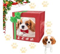 Kenmohuo My Realistic Robot Puppy, Realistic Robot Puppy, Interactive Robotic Puppy With Realistic Walking, Barking, Tail Wagging, Suitable Electronic Pets Gift ,Christmas holiday Birthday surprise