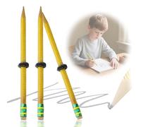Kenmohuo Threaded Fidget Pencil for Adhd, 2pcs School Stationery Pencils with Nuts and Bolts for Kids Adults, Silent Sensory Tool Stress Relief Rotating Fidgeting Pen