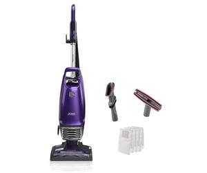 Kenmore BU4018, Intuition Bagged Upright Vacuum Lift-Up Carpet Cleaner 2-Motor Power Suction with HEPA Filter,3-in-1 Combination, Upholstery Tool for Hardwood Floor, Pet Hair, Purple