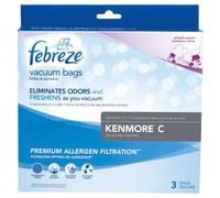 Kenmore C Febreze Vacuum Bags, 3 Pack, 21R51