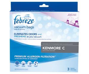 Kenmore C Febreze Vacuum Bags, 3 Pack, 21R51