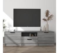 kenna wooden tv stand with 2 doors 1 drawer in grey sonoma oak
