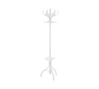 Kennedy 184cm White Finish Floor Standing Coat Rack Holder Stand Living Home New