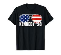 Kennedy 2028 American Flag Sunglasses RFK Jr. T-Shirt