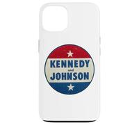Kennedy and Johnson Pin 1960 Retro Case for iPhone 13