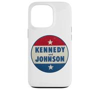 Kennedy and Johnson Pin 1960 Retro Case for iPhone 13 Pro