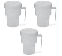 Kennedy Cup Triple Pack | Spill Proof Cup | Cup with Lid | Drinking Aid | Spill Proof Cup with Lid | Adult Drinking Cup | Dementia Cup | No Spill Cup | Anti Spill Cup | Non Spill Cup