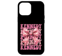 KENNEDY Name Coquette Bow Aesthetic for Women Girls Case for iPhone 12 Pro Max