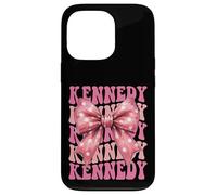 KENNEDY Name Coquette Bow Aesthetic for Women Girls Case for iPhone 13 Pro